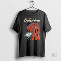 Official Miami Dolphins Spiderman America Flag