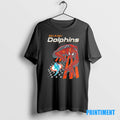 Official Miami Dolphins Spiderman America Flag Tee Sweater