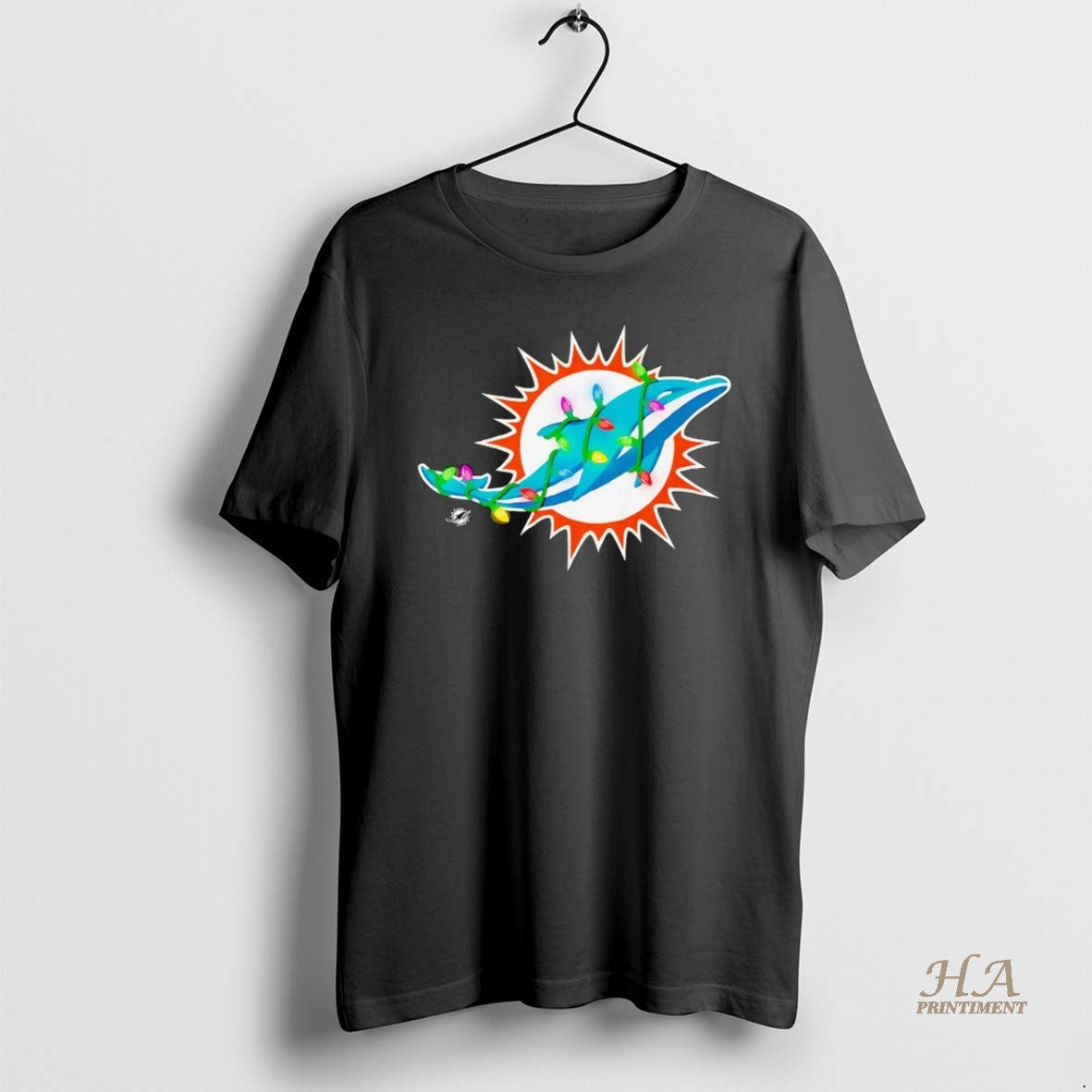 Official Miami Dolphins Logo Christmas Light