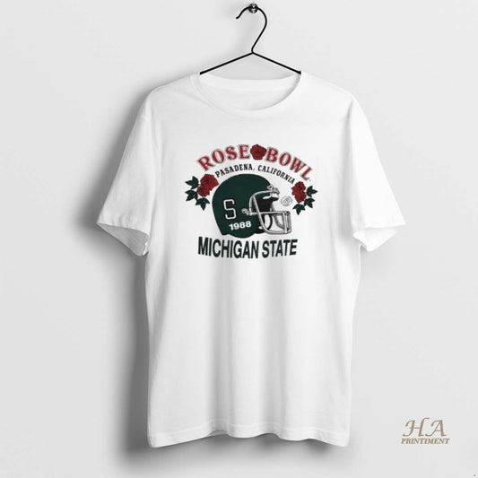 Official Michigan State 1988 Rose Bowl Football Helmet