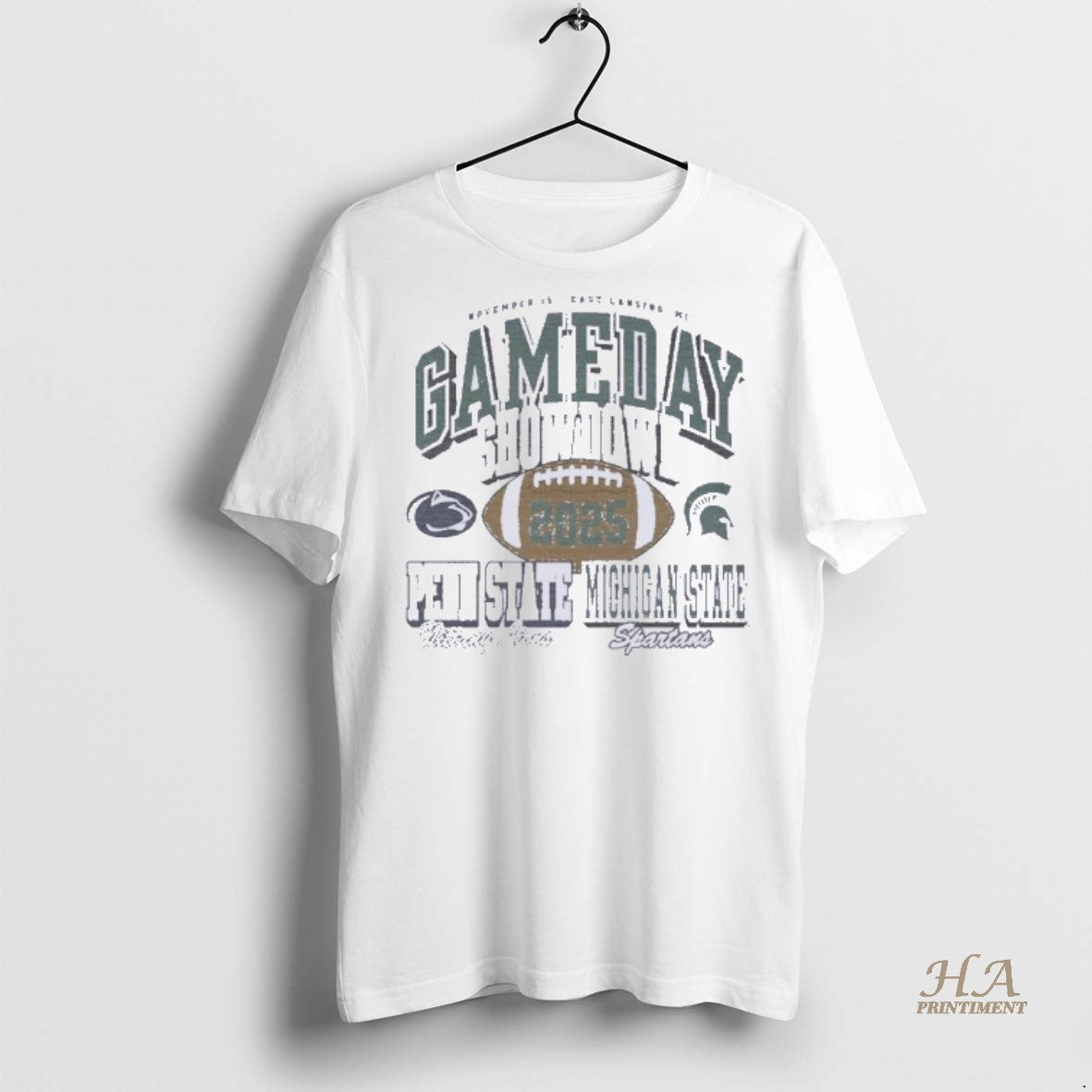 Official Michigan State Vs Nittany Lions Football Gameday Showdown 2025 November 15th Shirt