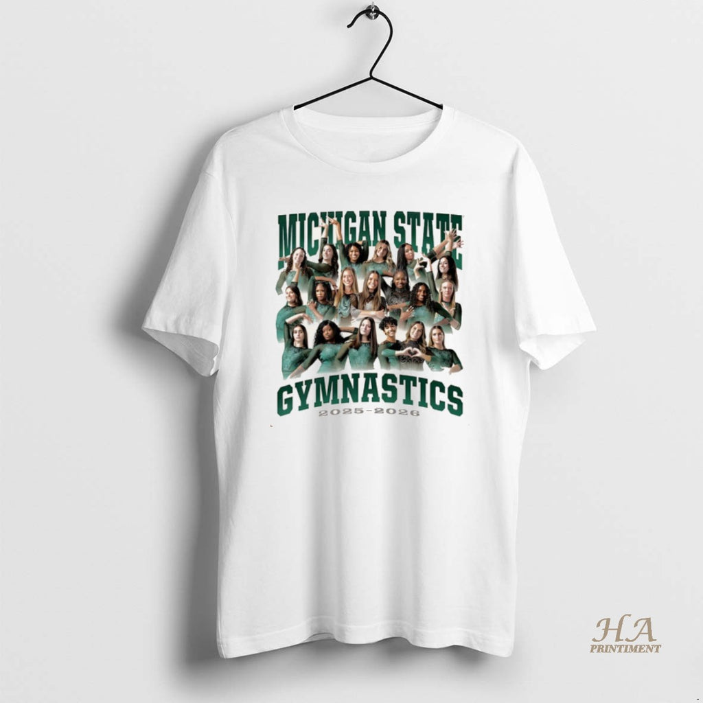 Official Michigan State Womens Gymnastics 2025 26 All Team Christmas Ornaments