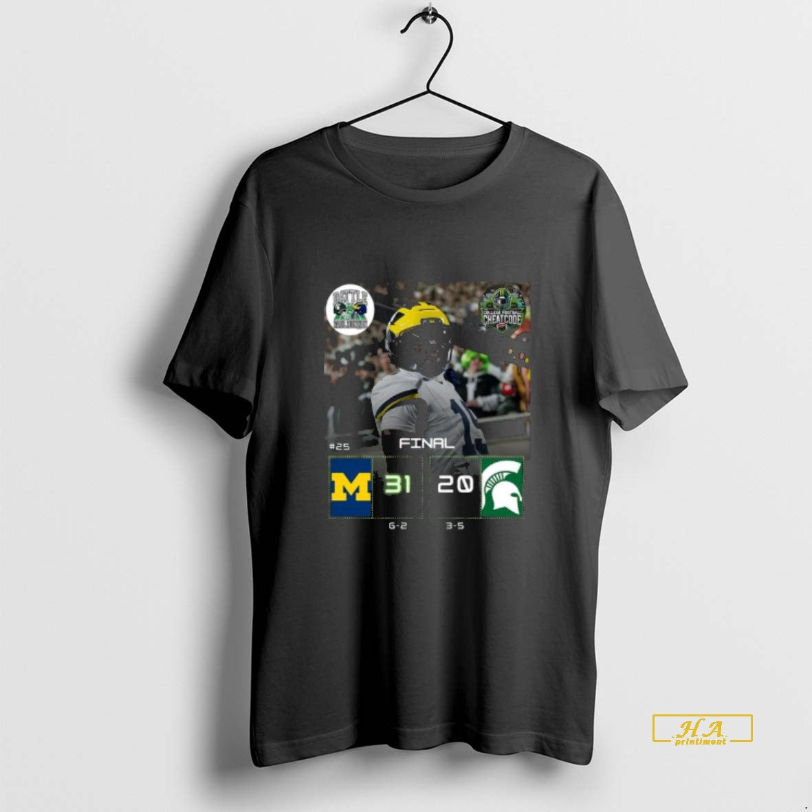 Official Michigan Wins 31 20 Michigan State 2025 Gameday Football