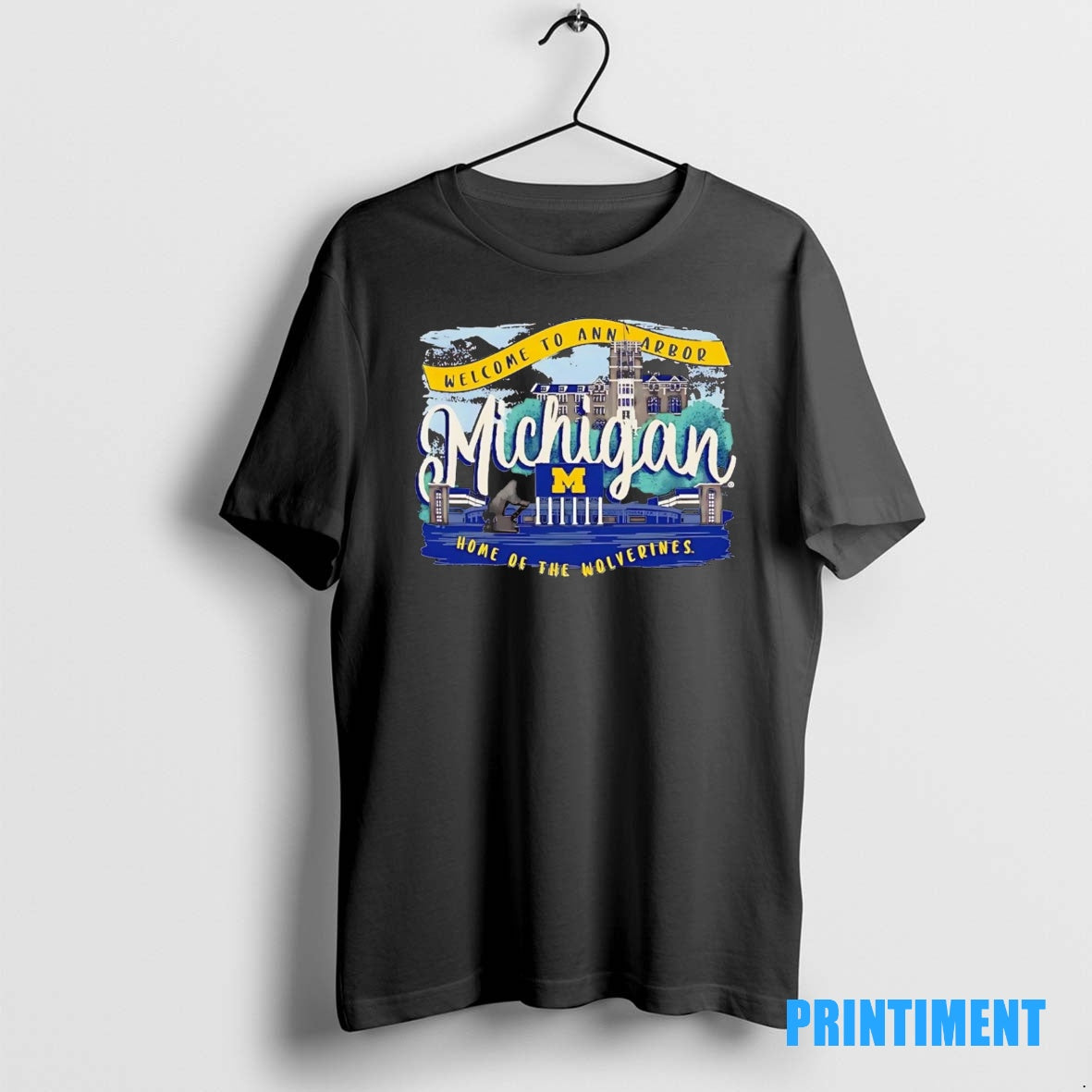 Official Michigan Wolverines Welcome To Ann Arbor Home Of The Wolverines Tee Sweater