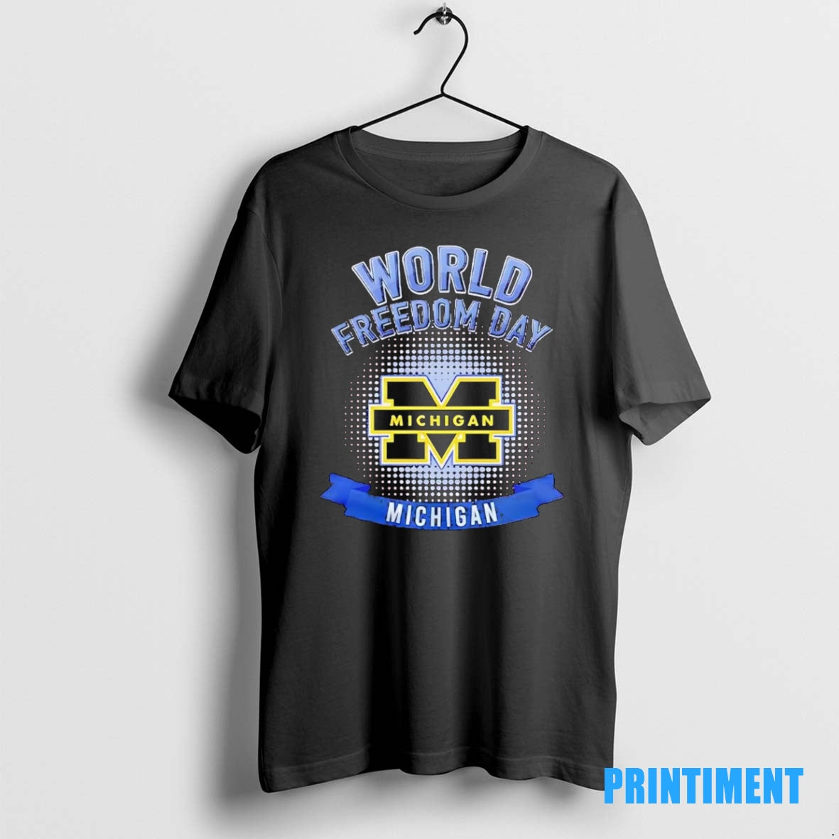 Official Michigan Wolverines World Freedom Day Tee Sweater