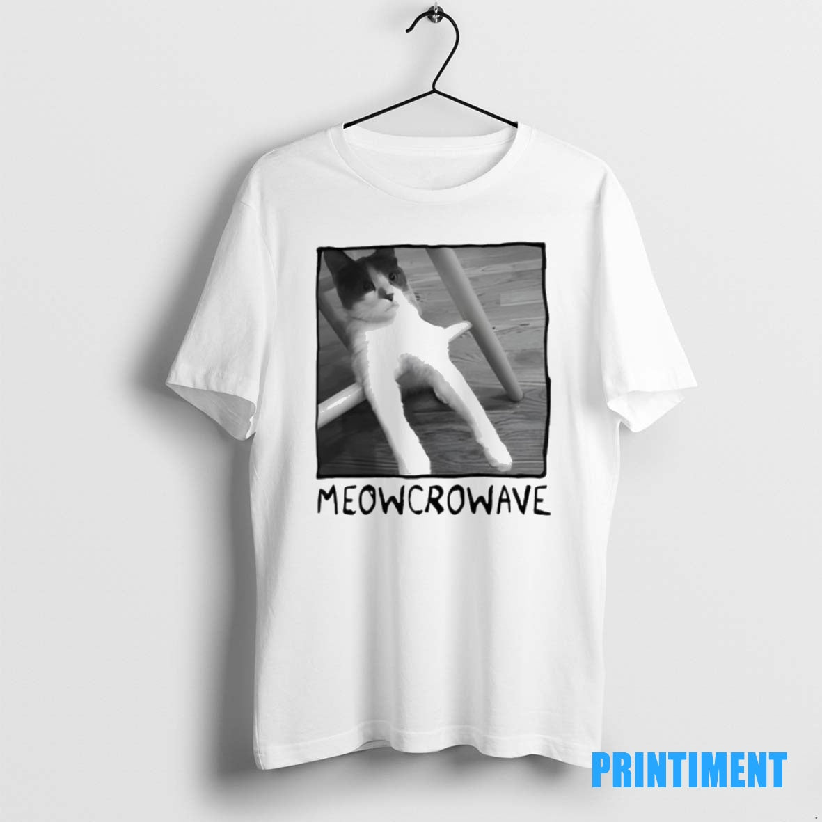 Official Microwave Meowcrowave Tee Sweater