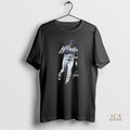 Official Miguel Rojas Running Los Angeles Dodgers Mlb Baseball Signature