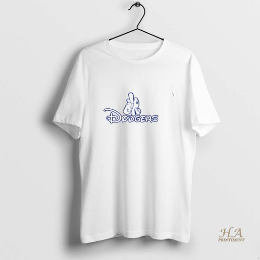 Official Mikey Los Angles Dodgers Baseball Logo Champs