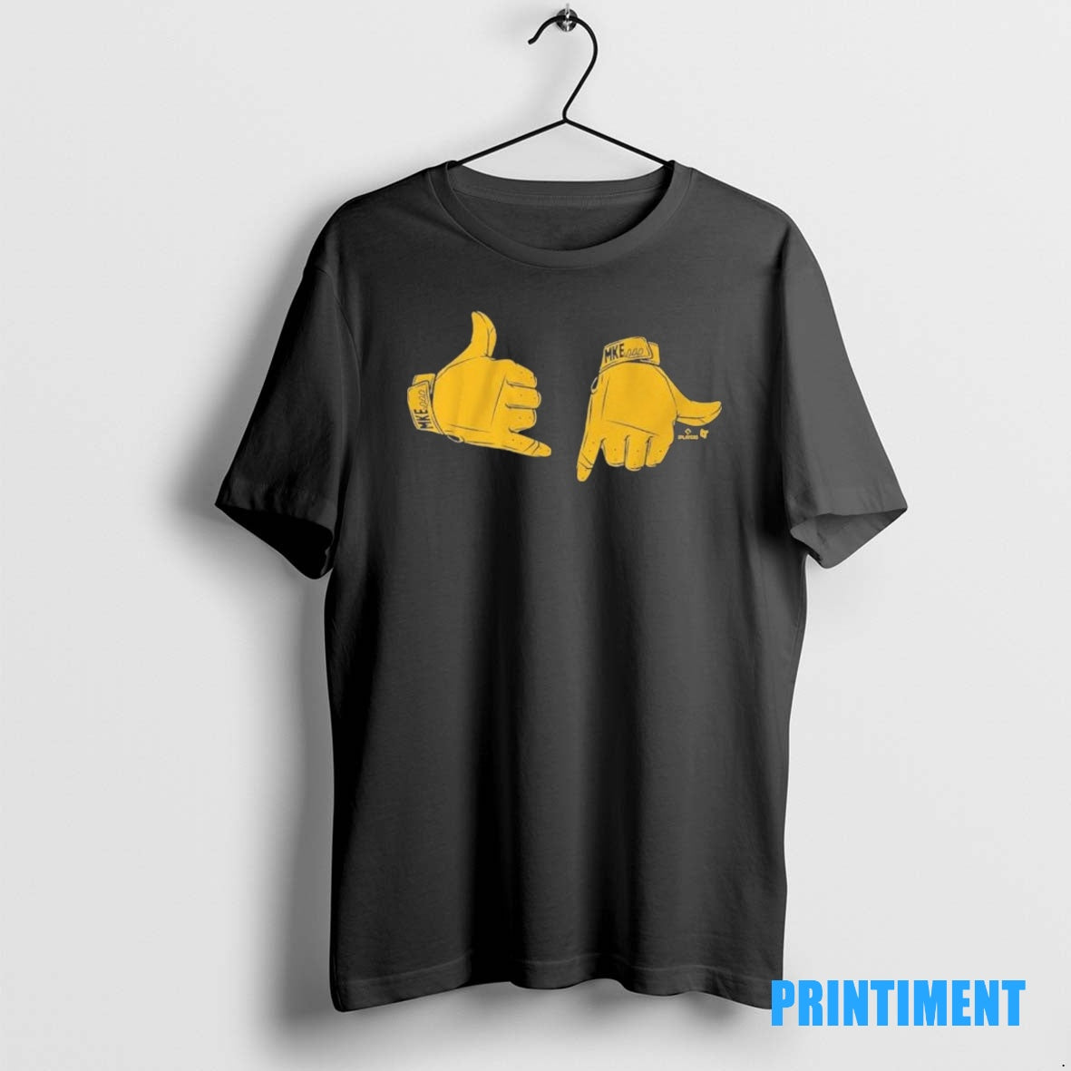 Official Milwaukee Brewers Hand Call Ended Tee Sweater