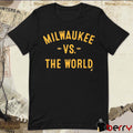 Milwaukee Brewers Vs. The World Baseball Retro 2026 t-shirt