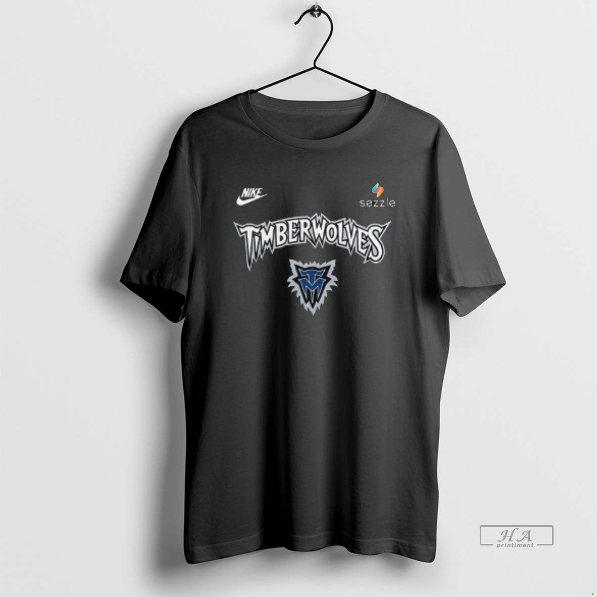 Official Minnesota Timberwolves Trees Logo