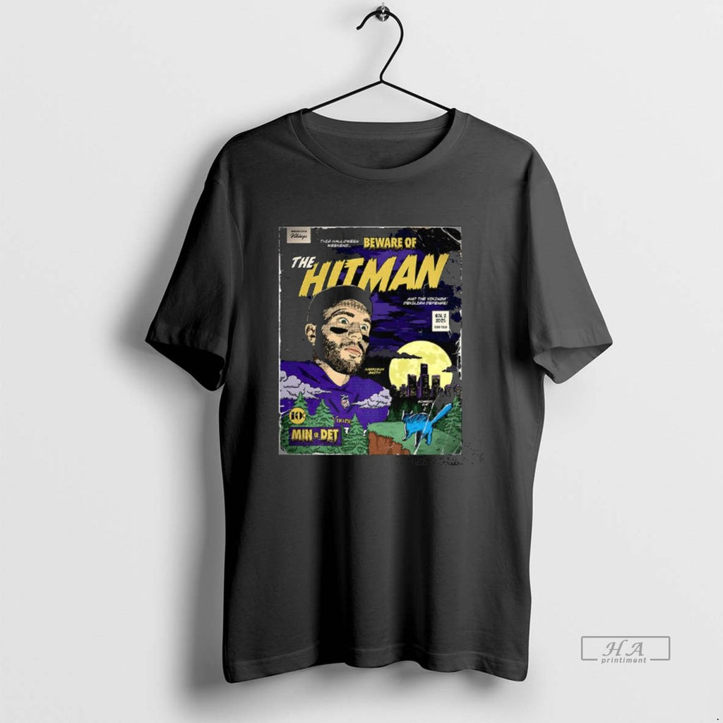 Official Minnesota Vikings Beware Of The Hitman