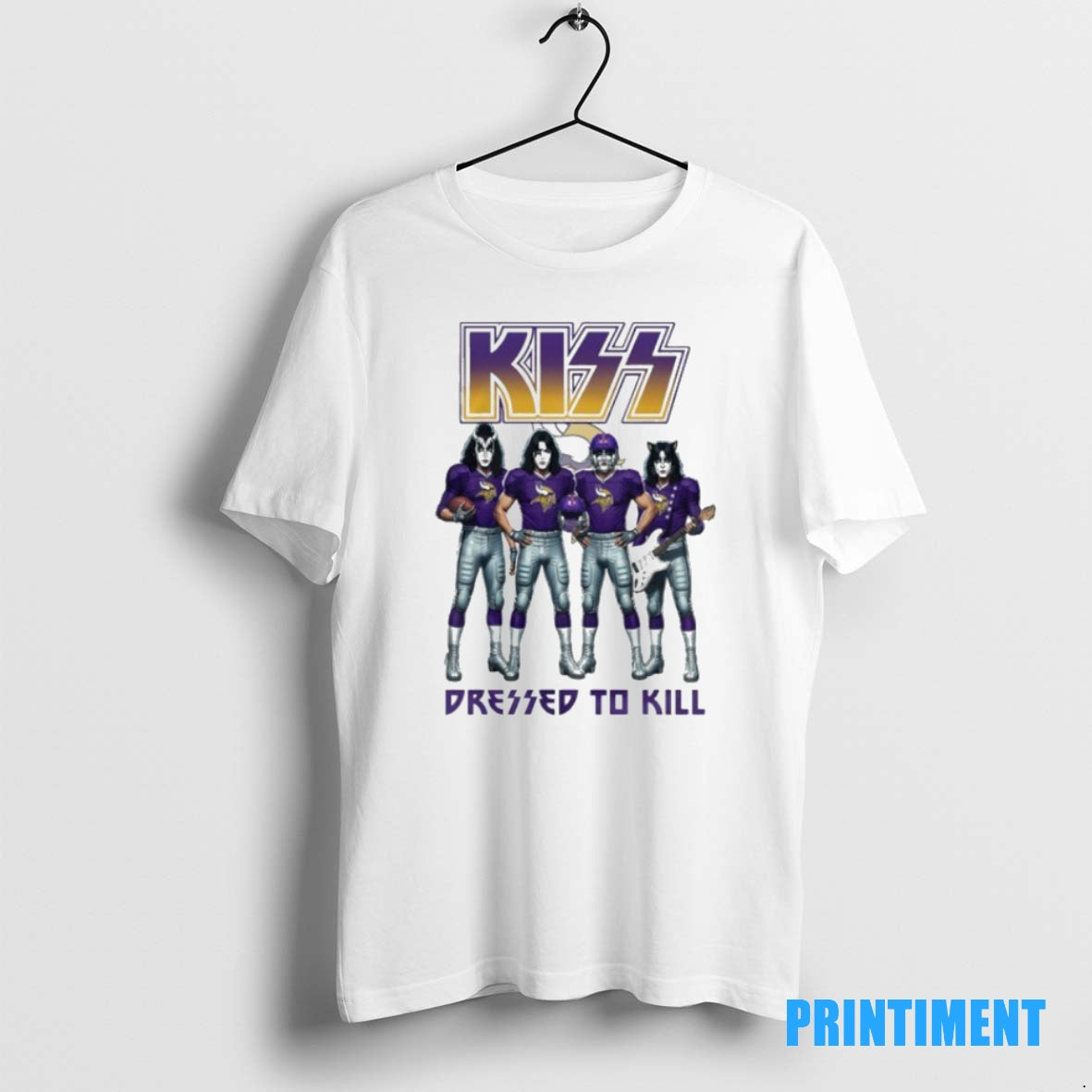 Official Minnesota Vikings Dressed To Kill Tee Sweater