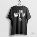 Official Minnesota Vikings I Am Antifa Against Fascism Shirt