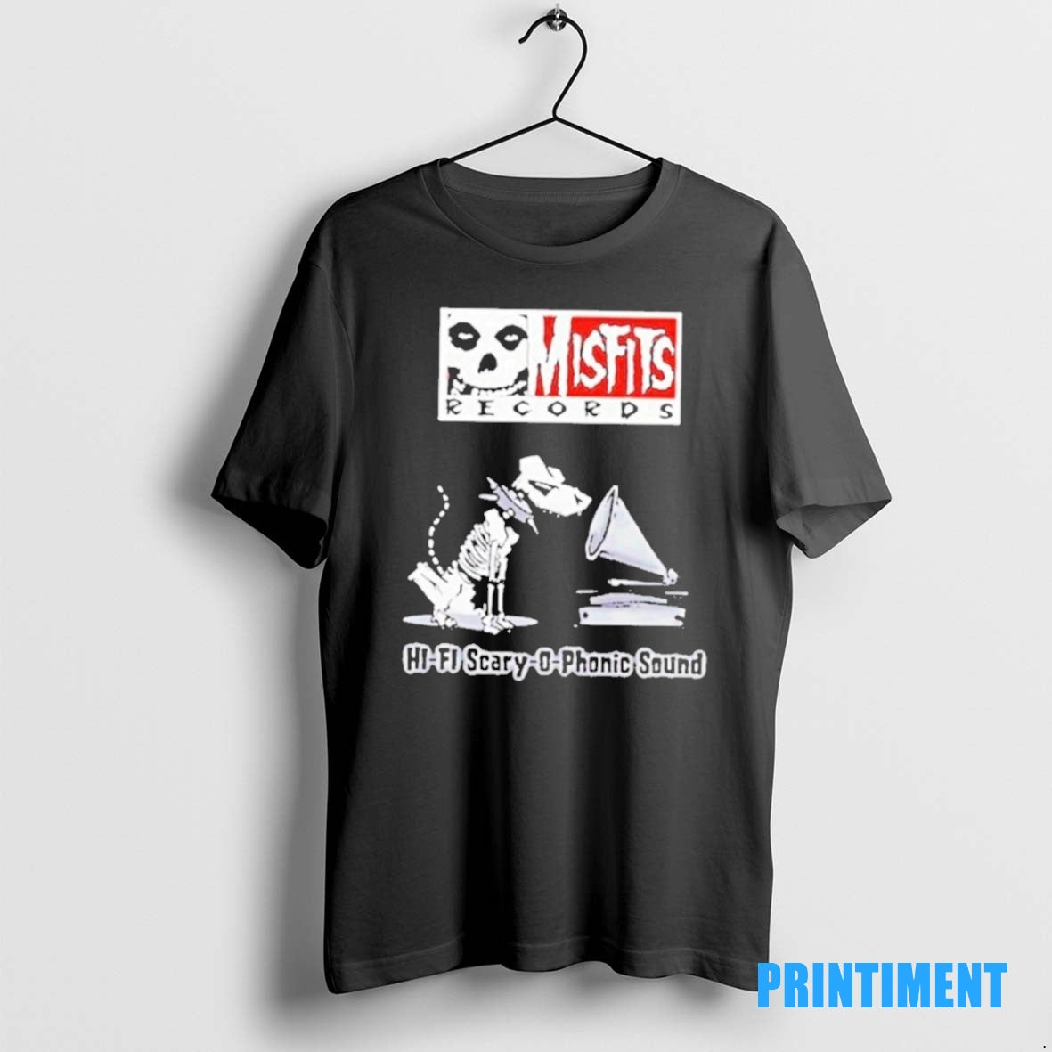 Official Misfits Records Double Logo Tee Sweater