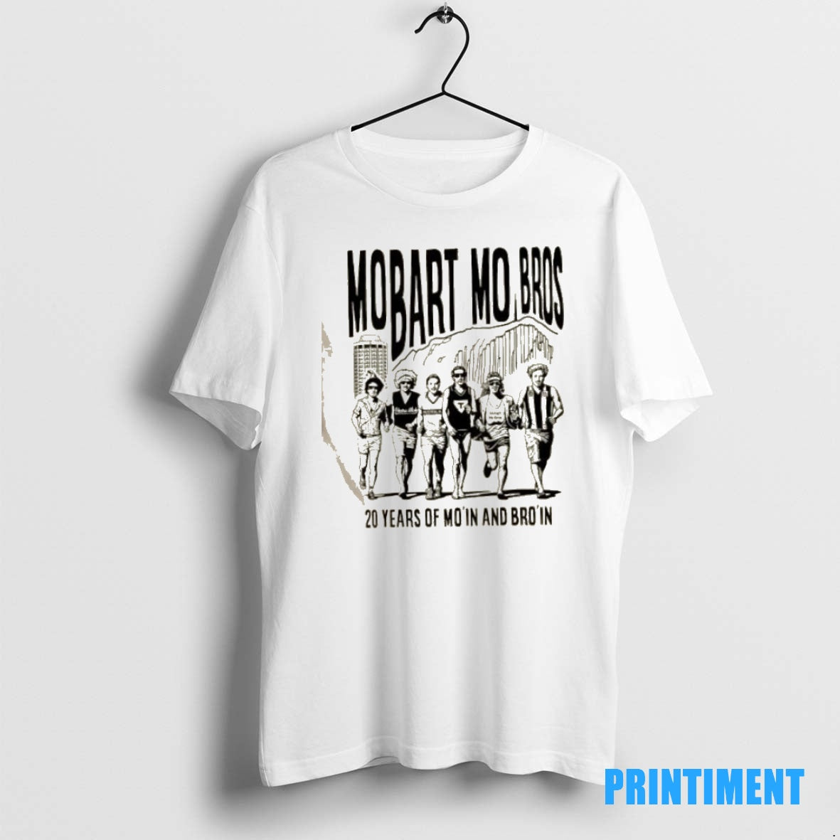 Official Mobart Mo Bros 20 Years Of Moin And Broin Tee Sweater