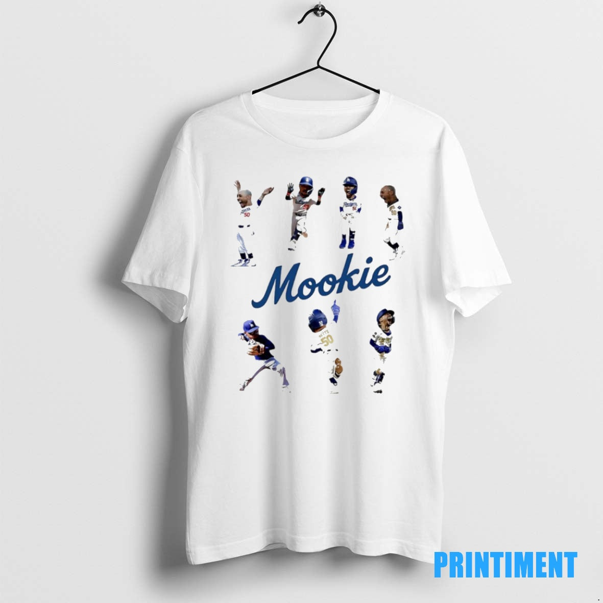 Official Mookie Betts Los Angeles Dodgers Player Natural Moment Tee Sweater