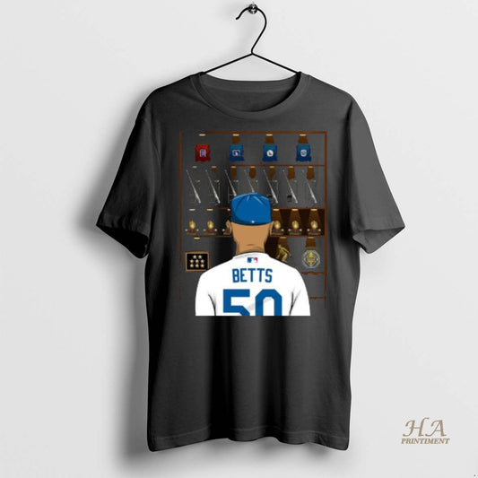 Official Mookie Betts Adds A 4th World Series Ring Shirt