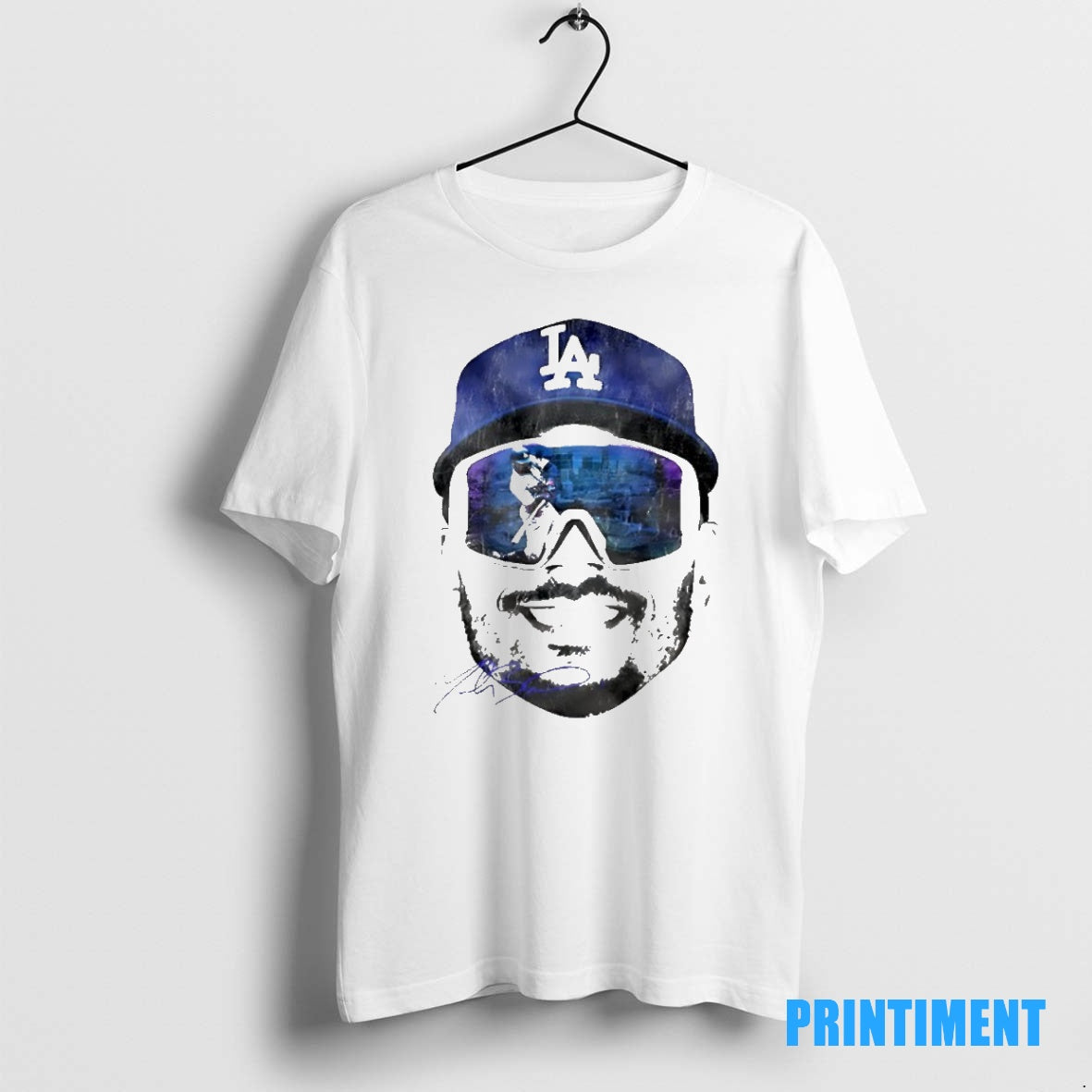 Official Mookie Betts Big Face 2025 World Series Champions Signature Tee Sweater