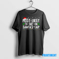 Official Most Likely To Fart On Santas Lap Christmas Tee Sweater
