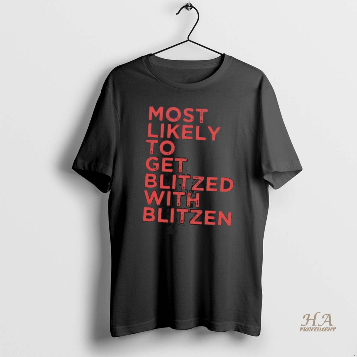 Official Most Likely To Get Blitzed With Blitzen Christmas