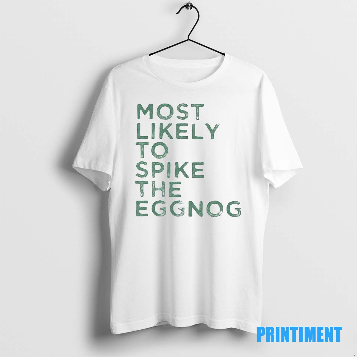 Official Most Likely To Spike The Eggnog Christmas Tee Sweater