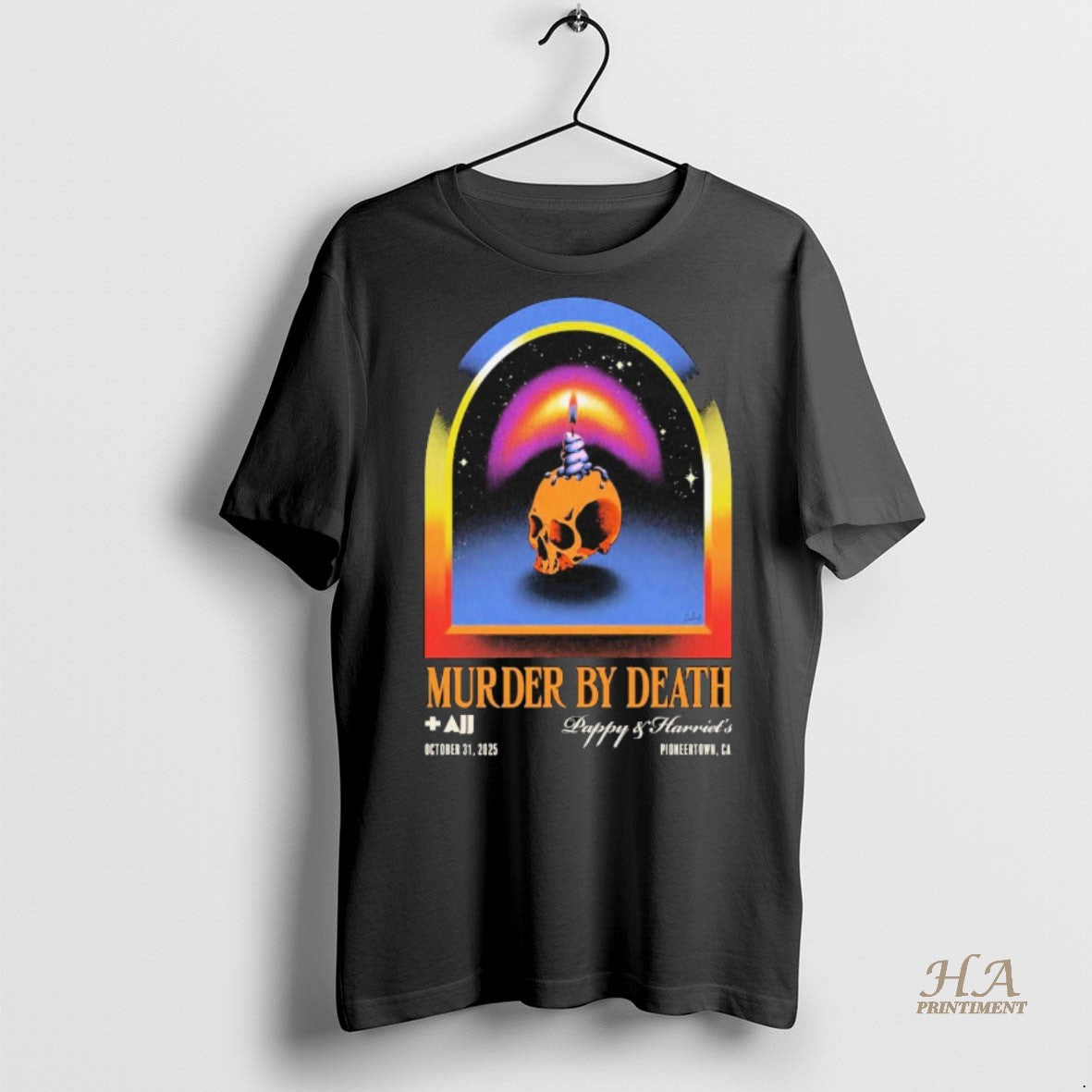 Official Murder By Death Oct 31 2025 Pappy Harriets In Pioneertown Ca Shirt