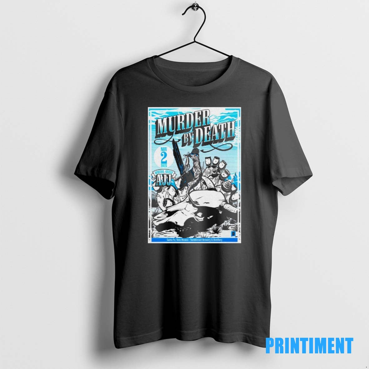 Official Murder By Death Tumbleroot Brewery Distillery Tour Nov 2 2025 Tee Sweater