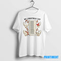 Official My Christmas List Chickens Tee Sweater