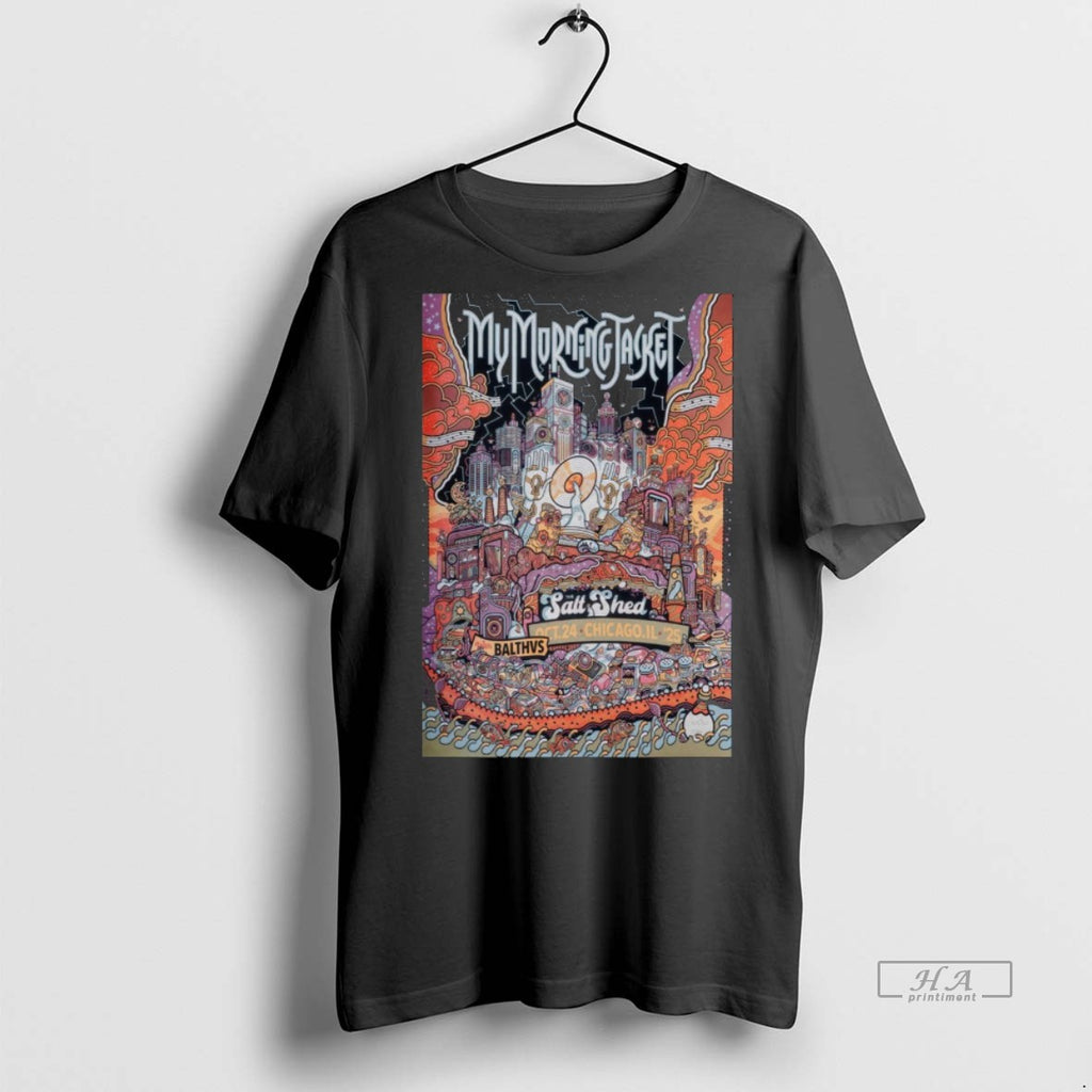 Official My Morning Jacket The Salt Shed October 24 2025 Chicago Il Tour Shirt