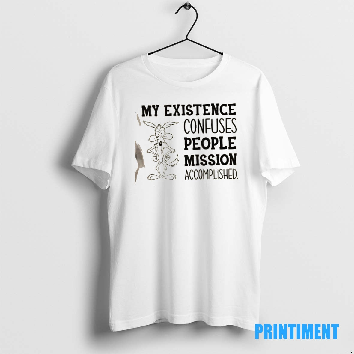 Official My Existence Confuses People Tee Sweater