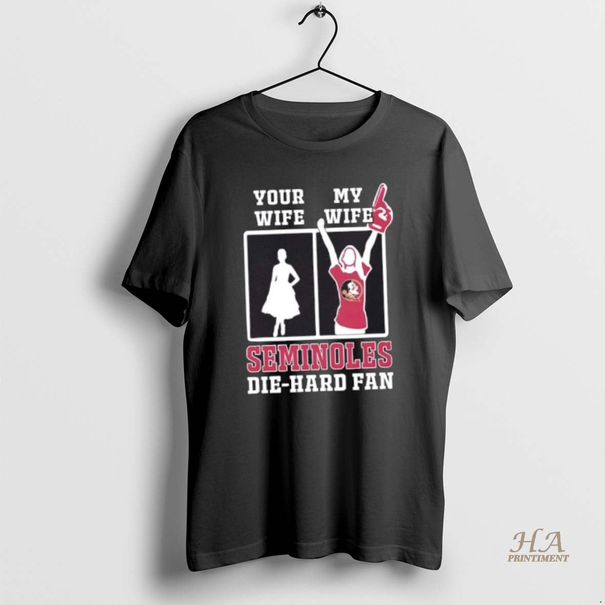 Official My Wife Florida State Seminoles Football Die Hard Fan