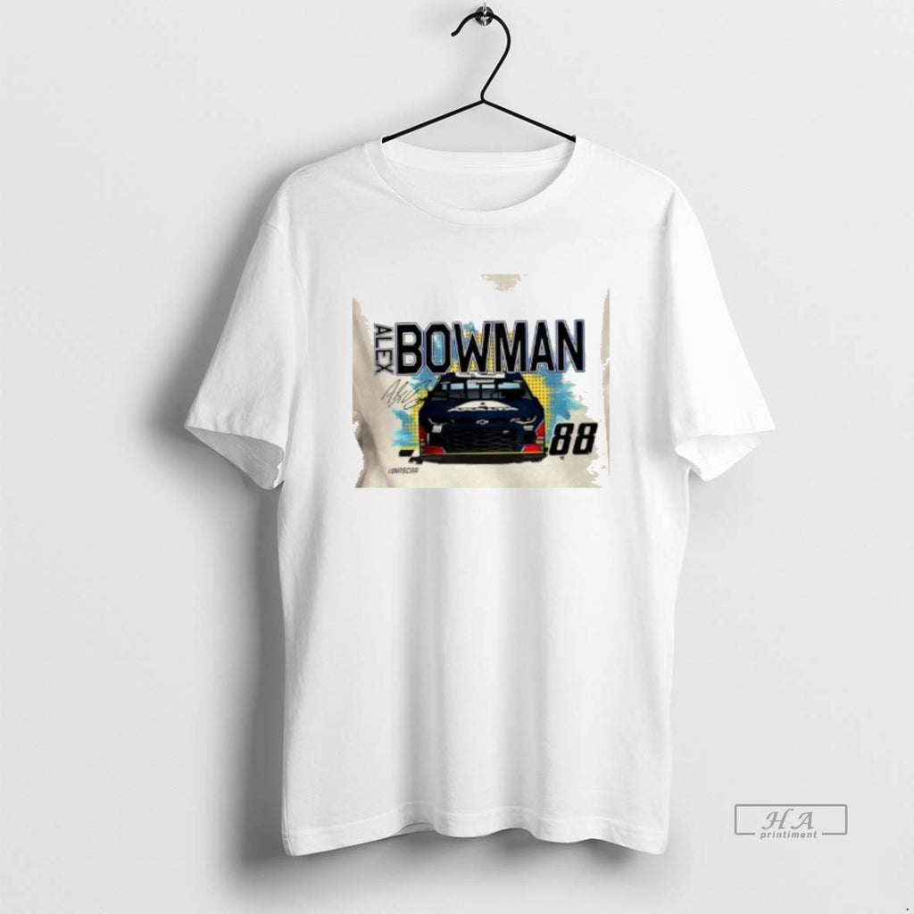Official Nascar Alex Bowman Dust Storm Car Signature