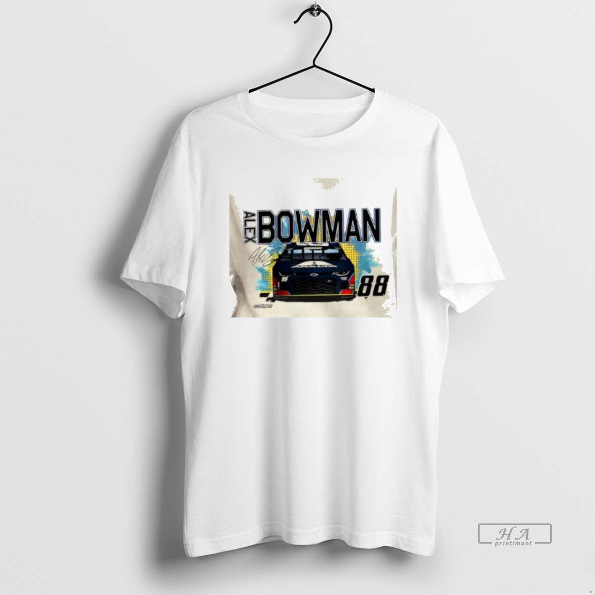Official Nascar Alex Bowman Dust Storm Car Signature