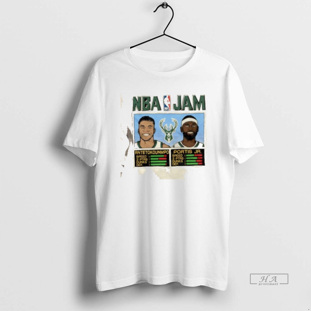 Official Nba Jam Milwaukee Bucks Antetokounmpo And Portis Jr