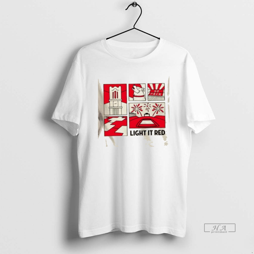 Official Nc State Wolfpack Light It Red