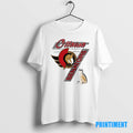 Official Nhl Ottawa Senators Hockey X Ovo Logo Tee Sweater