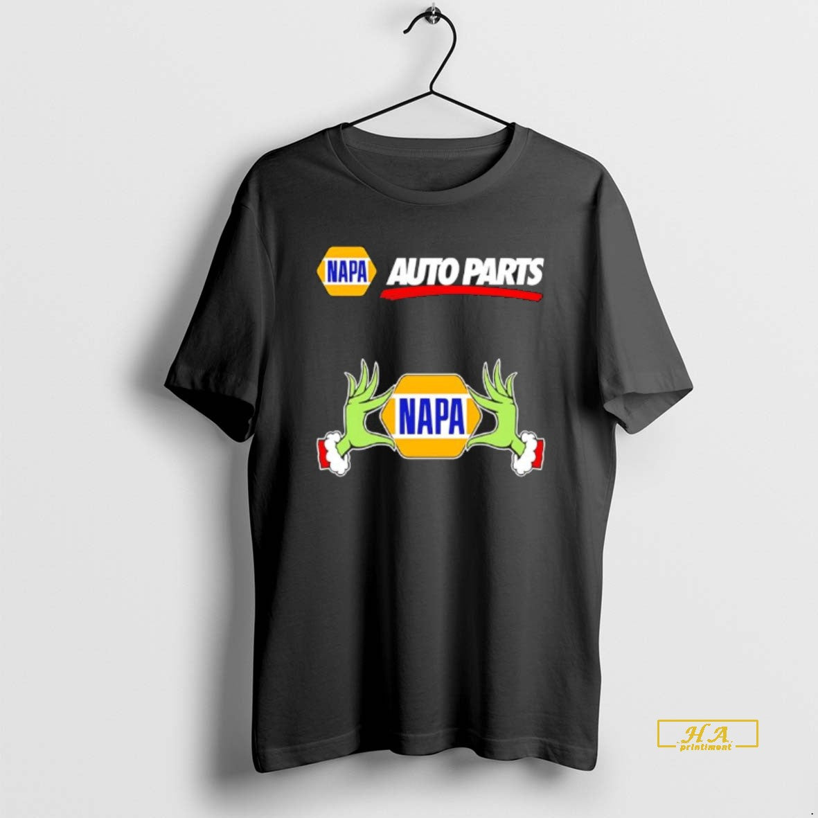 Official Napa Auto Parts X Grinch Hands Merry Christmas