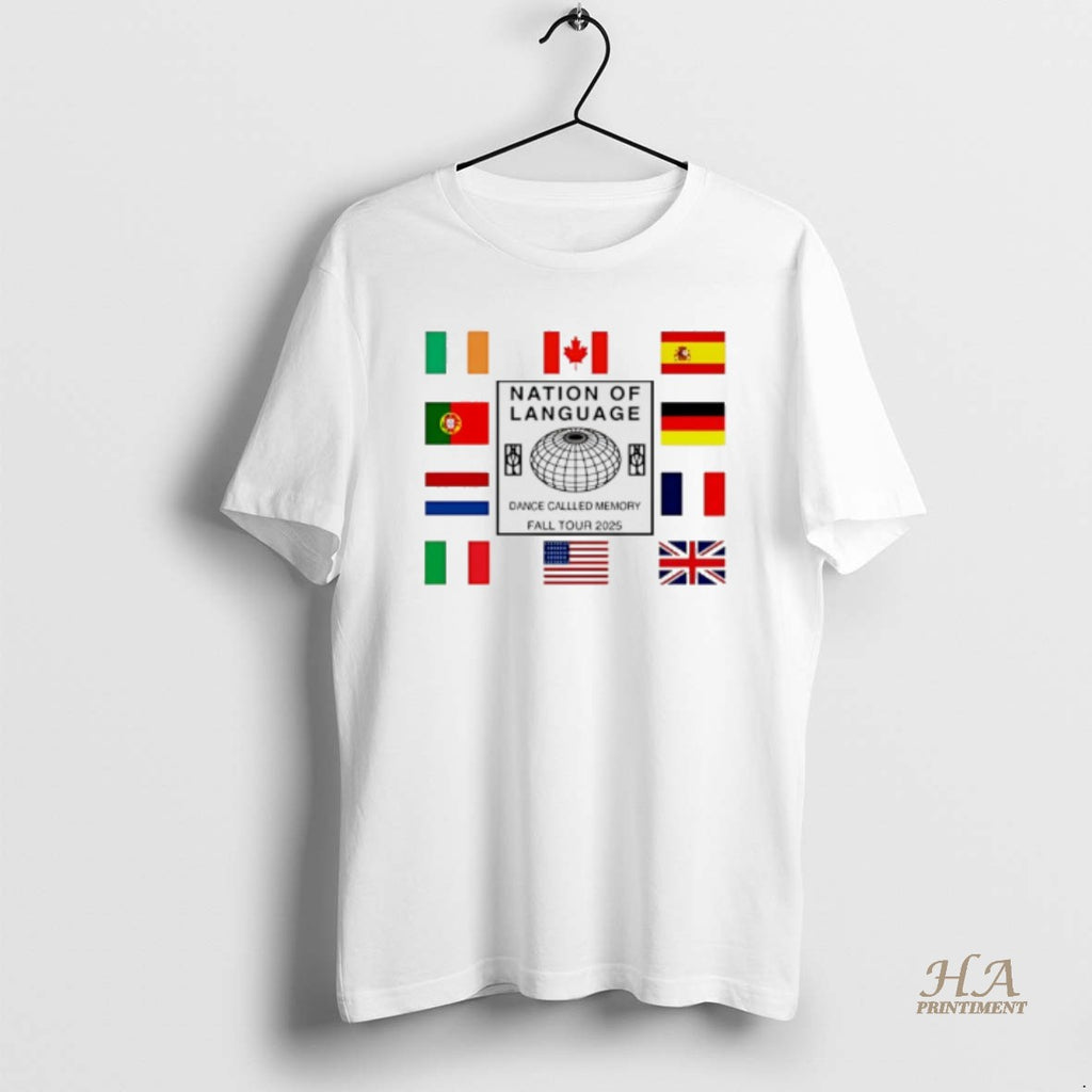Official Nation Of Language 2025 World Tour Exclusive Flag