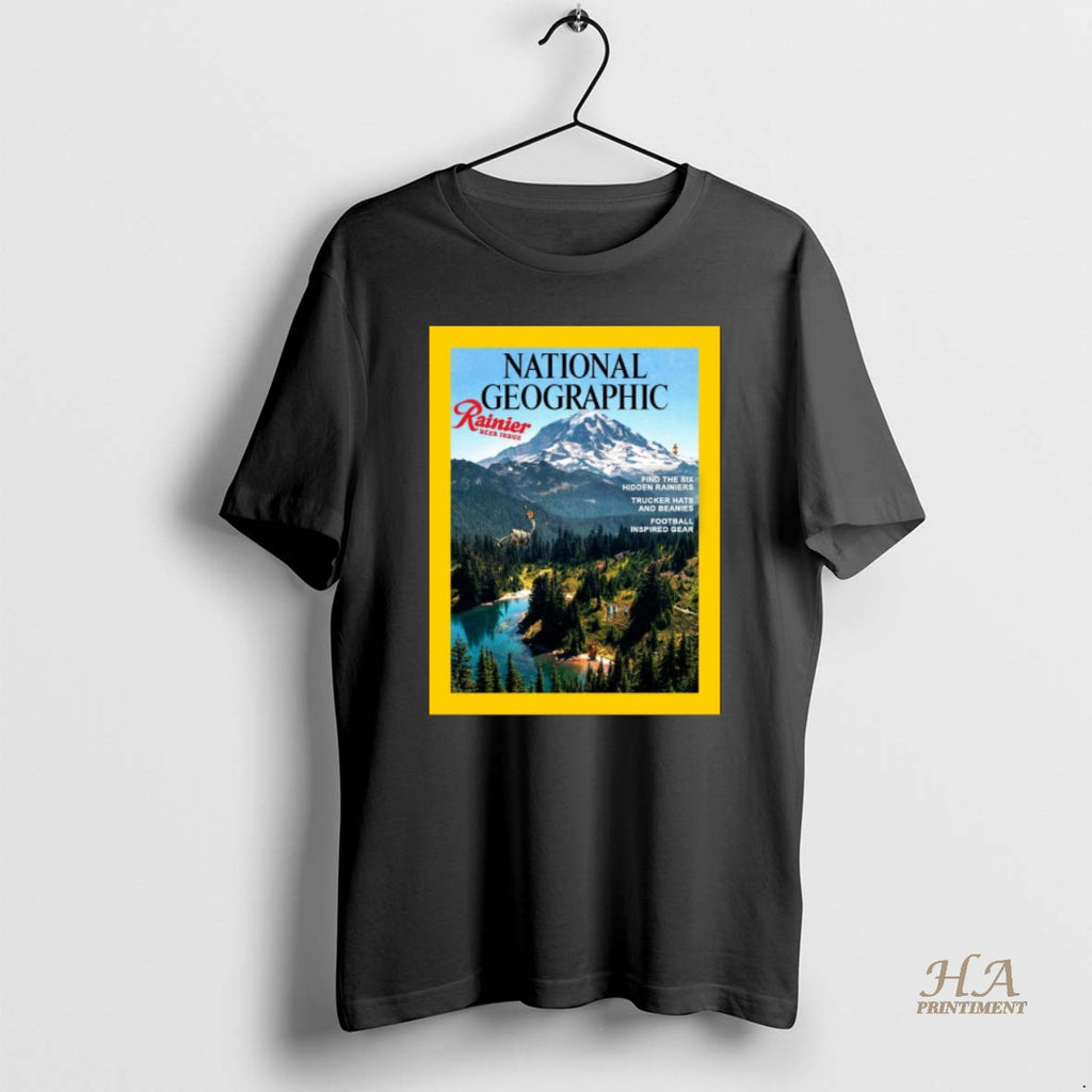 Official National Geographic Rainier Beer Issue Find The Six Hidden Rainiers Trucker Hats And Beanies