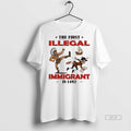 Official Native Americans The First Illegal Immigrant In 1492 Shirt