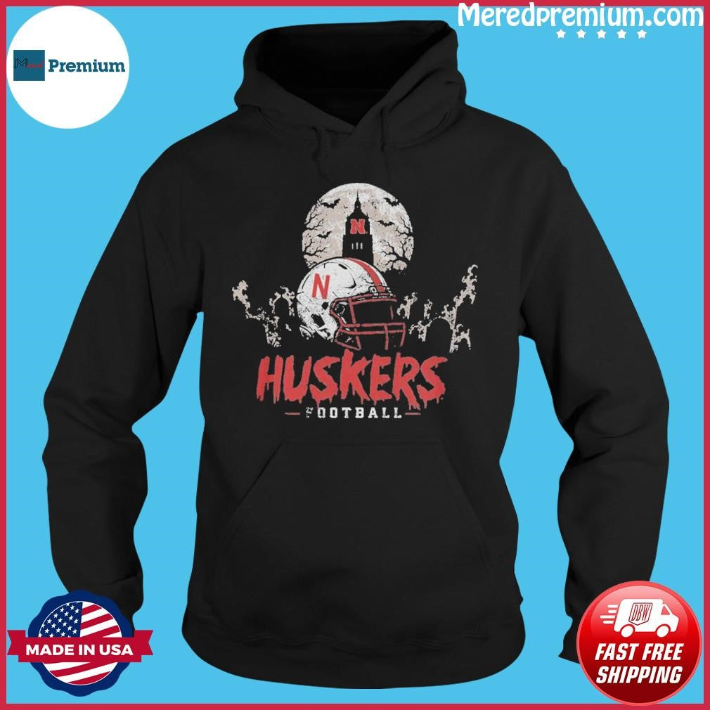 Nebraska Cornhuskers Halloween Football Helmet Shirt
