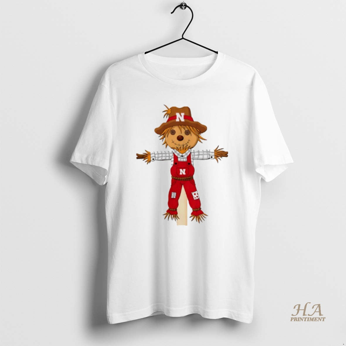 Official Nebraska Huskers Scarecrow Mascot