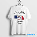Official Nebraska Map Im Not Yelling Im An Iowa Girl I Just Talk Loud Tee