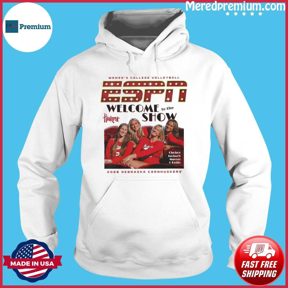 Nebraska Volleyball 2026 ESPN The Magazine Collection Shirt