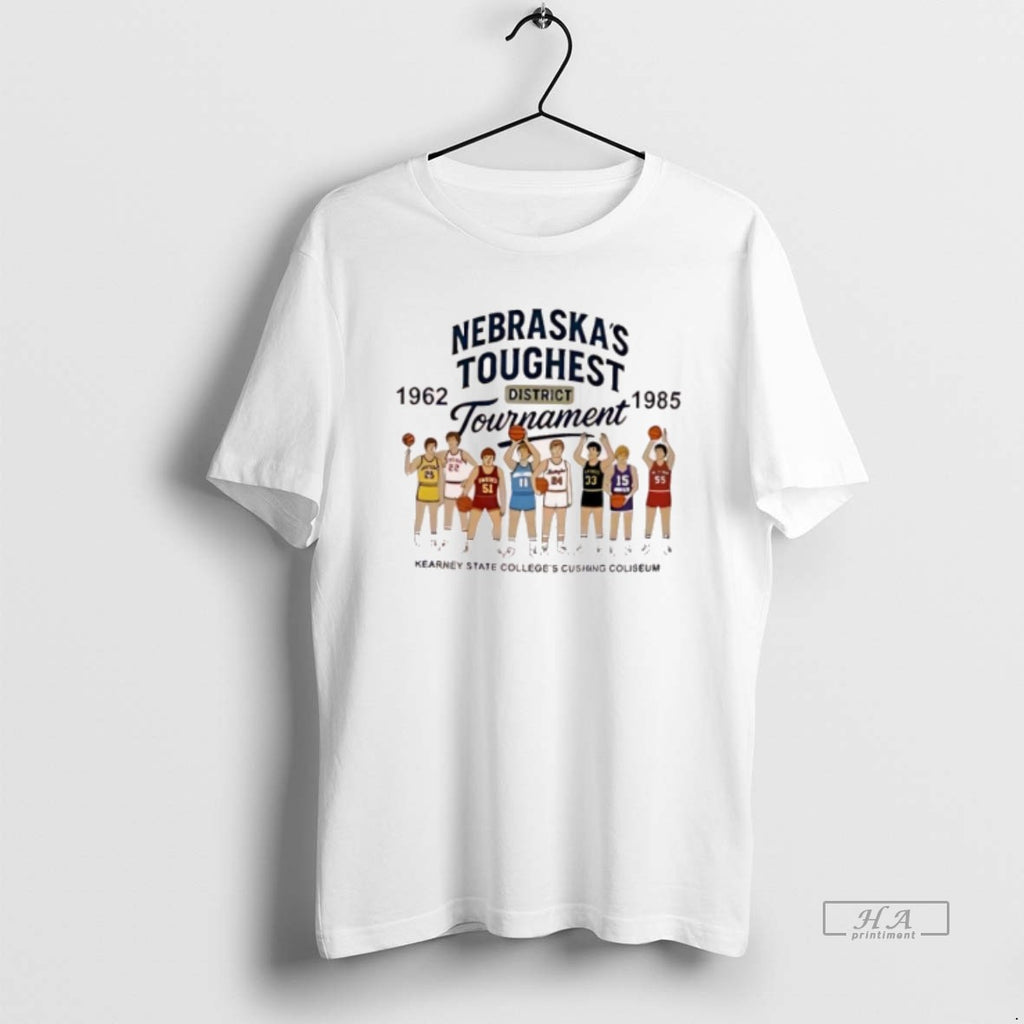 Official Nebraskas Toughest District Tournament Kearney State Colleges Cushing Coliseum 1962 1985