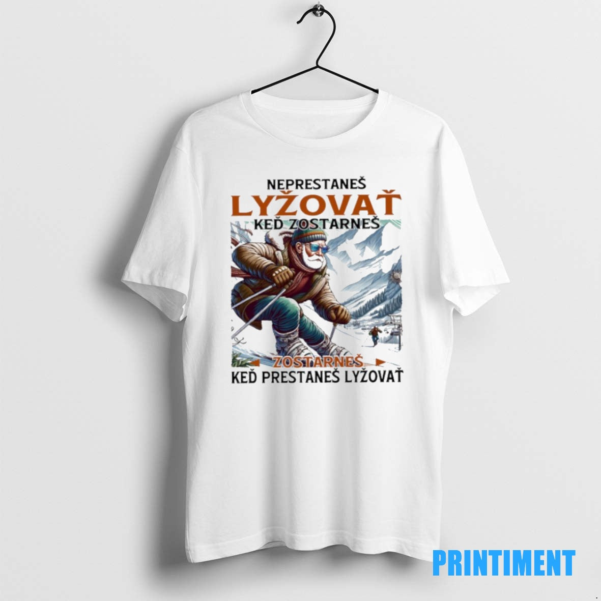 Official Neprestanes Lyzovat Ked Zostarnes Zostarnes Ked Prestanes Lyzovat Tee Sweater