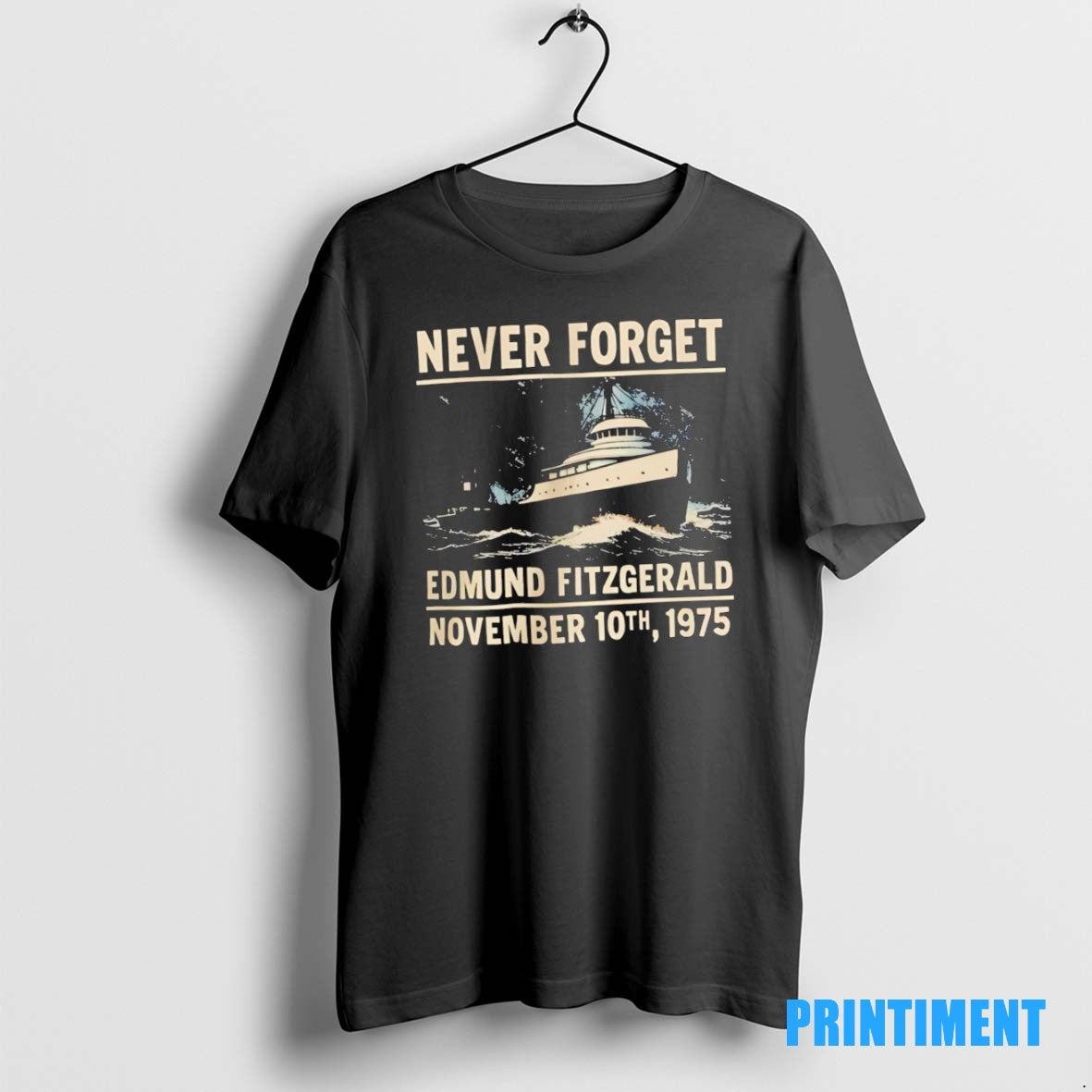 Official Never Forget Edmund Fitzgerald Tee Sweater