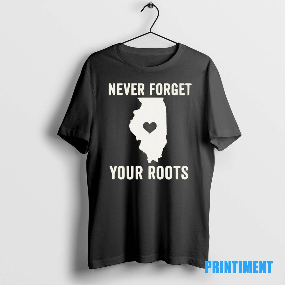 Official Never Forget Your Roots In Illinois Tee Sweater