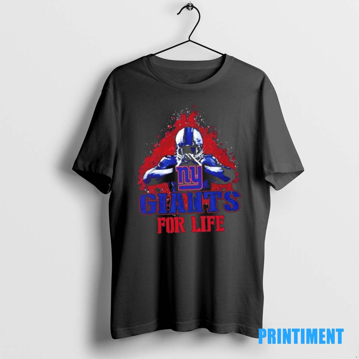 Official New York Giants Football For Life Tee Sweater